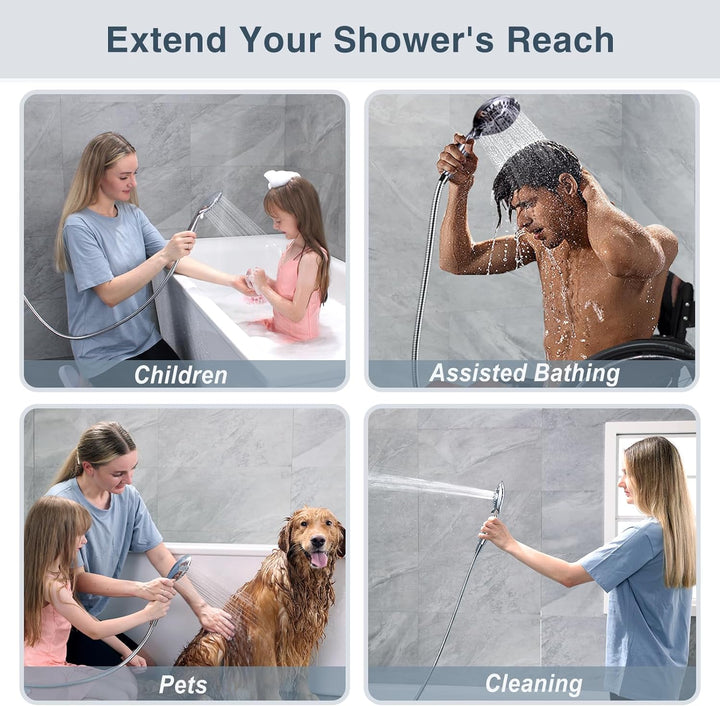 shower hose #color_chrome