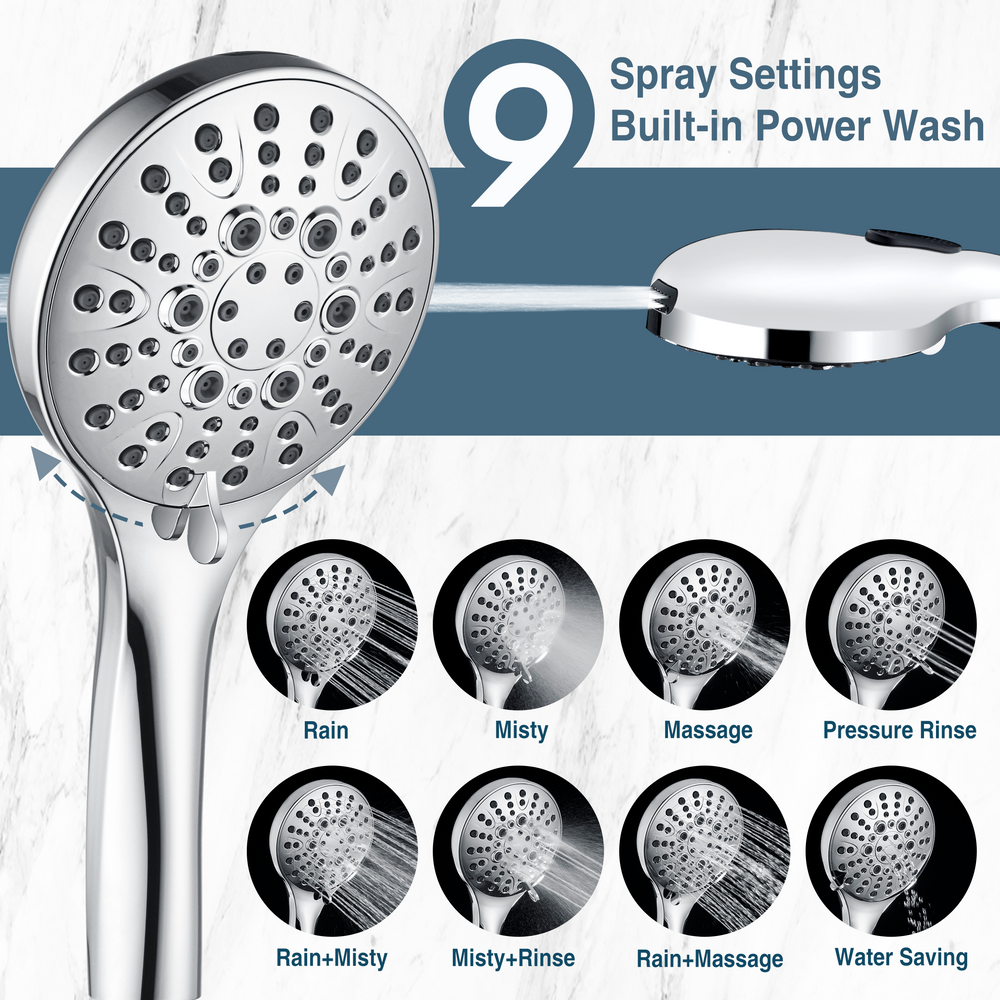 Chrome shower head #color_chrome