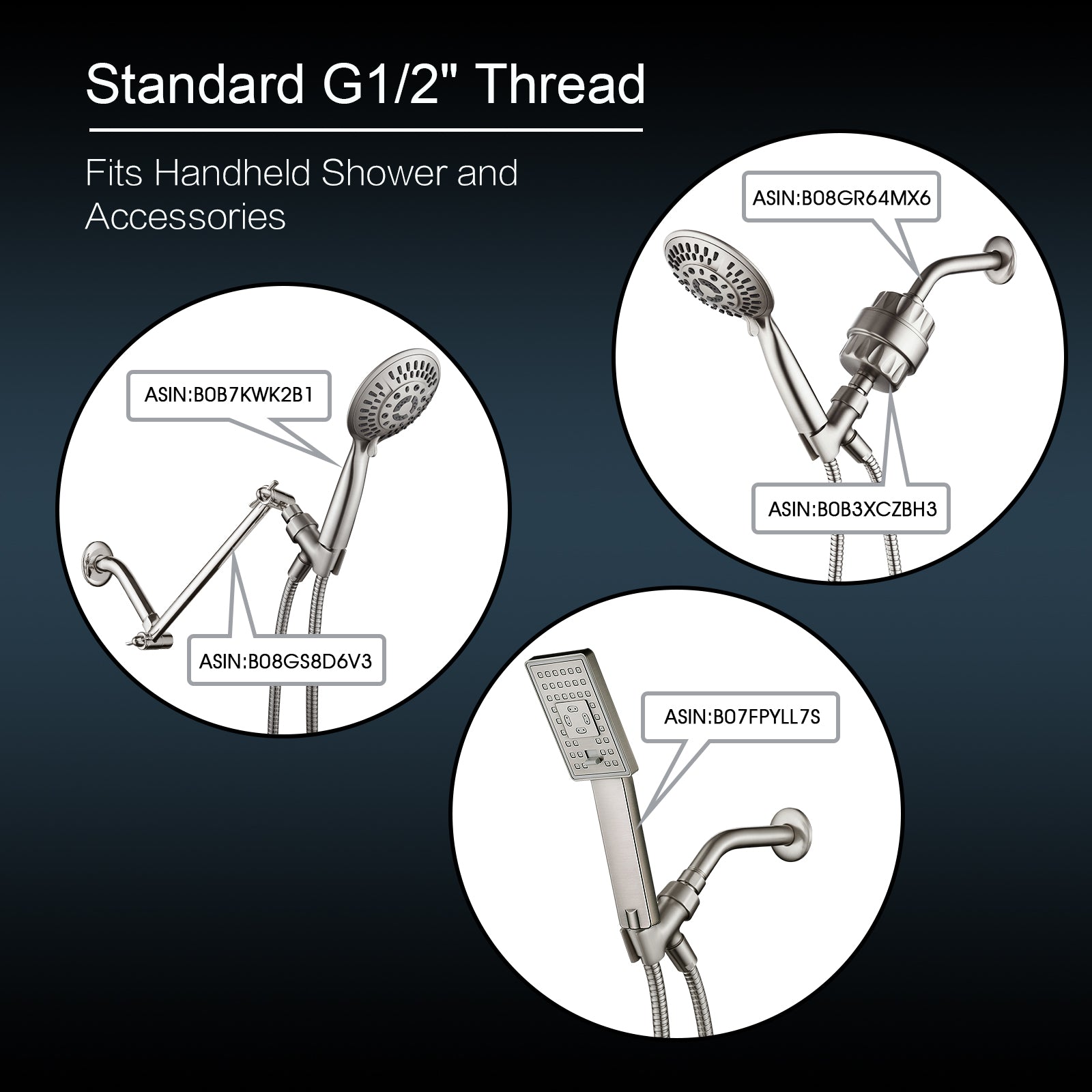 Shower Arm Diverter Valve #color_brushed-nickel