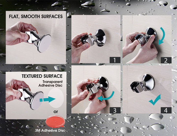 shower head holder #color_brushed-nickel