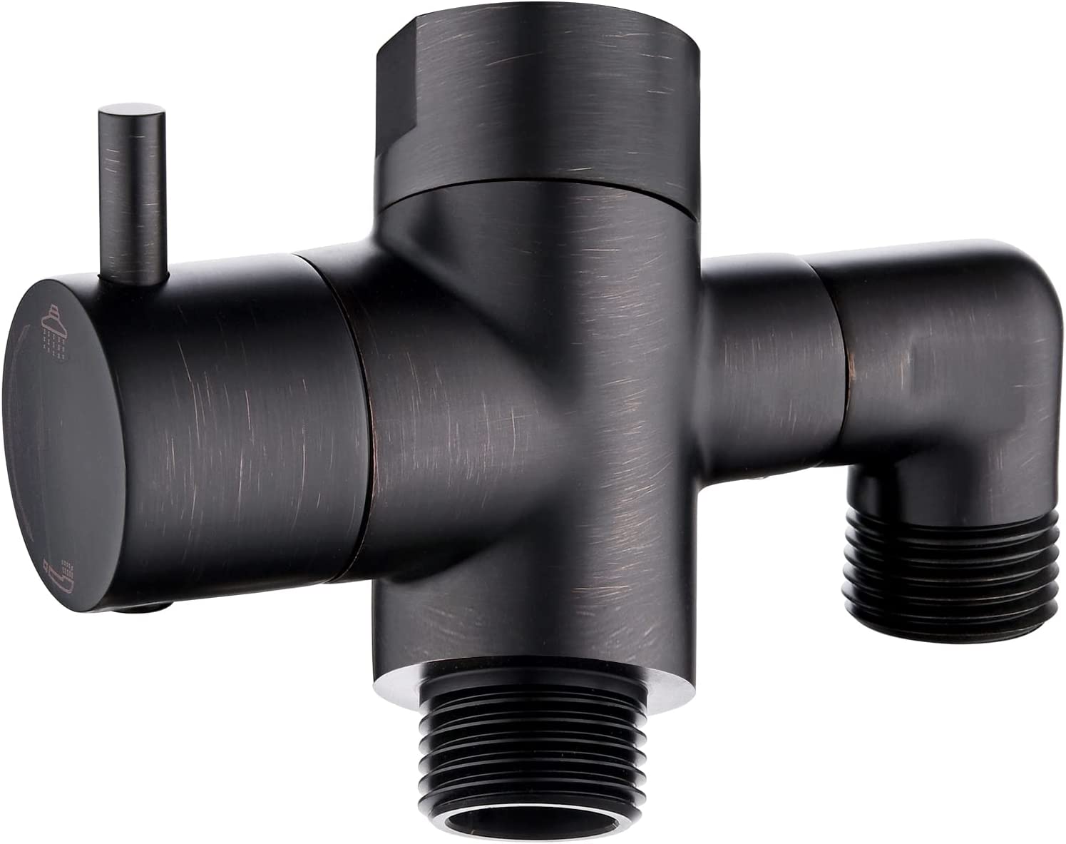 Shower Arm Diverter Valve #color_oil-rubbed-bronze