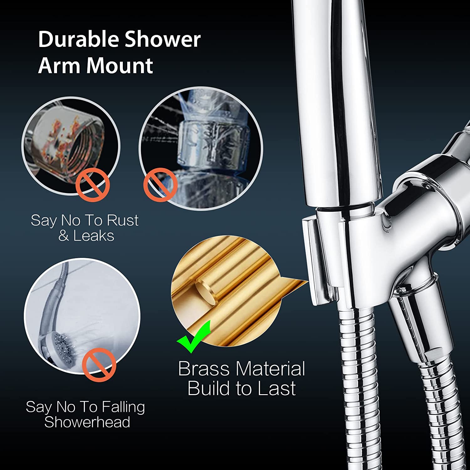 Shower Arm Diverter Valve #color_chrome